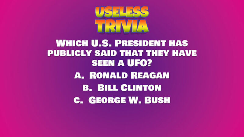 Useless Trivia: Weird Edition